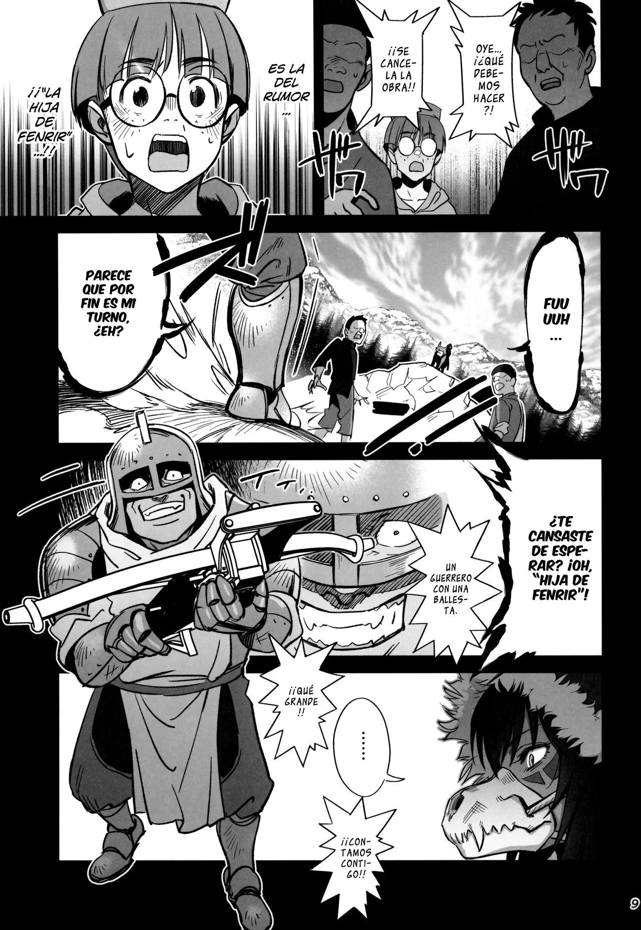 Mori o Mamoru Ookami Shoujo ga Inkou Shisai ni NTRreta Hanashi page 9 full