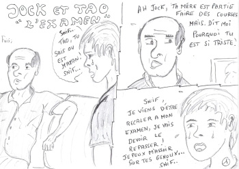 jock et tao ,dessins de avedrac (transcomix) cover