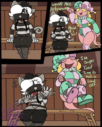 [NexxieTheJester] Mime and a Hard Seat cover