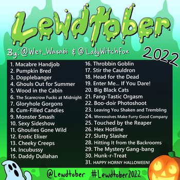 [Fairfaxer] Lewdtober 2022 cover
