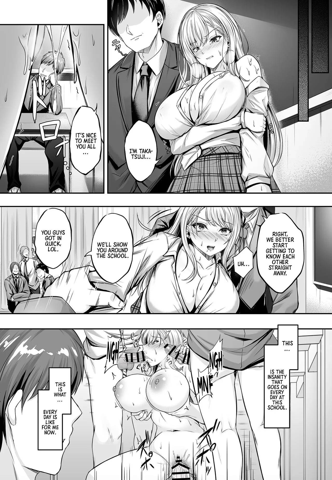 Migawari Kyouki na Kyonyuu Gal ga Otosareru Wana | Sold Out - A Trap for a Confident Busty Gal  =TB= page 11 full