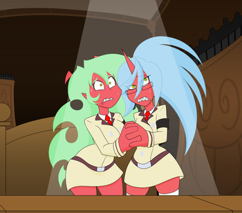 [ComicalWeapon] Demon Balloons - Scanty & Kneesocks cover