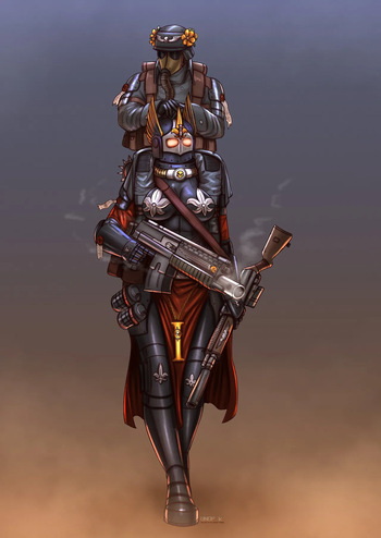 [UNOP k.] Krieg Kurt and Sororitas Clara (Warhammer 40K) cover