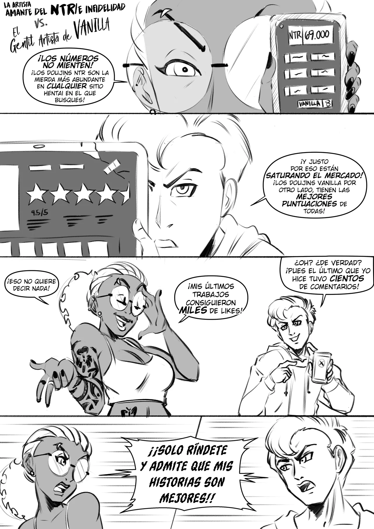 La Artista NTR Vs. el Artista Vanilla page 4 full
