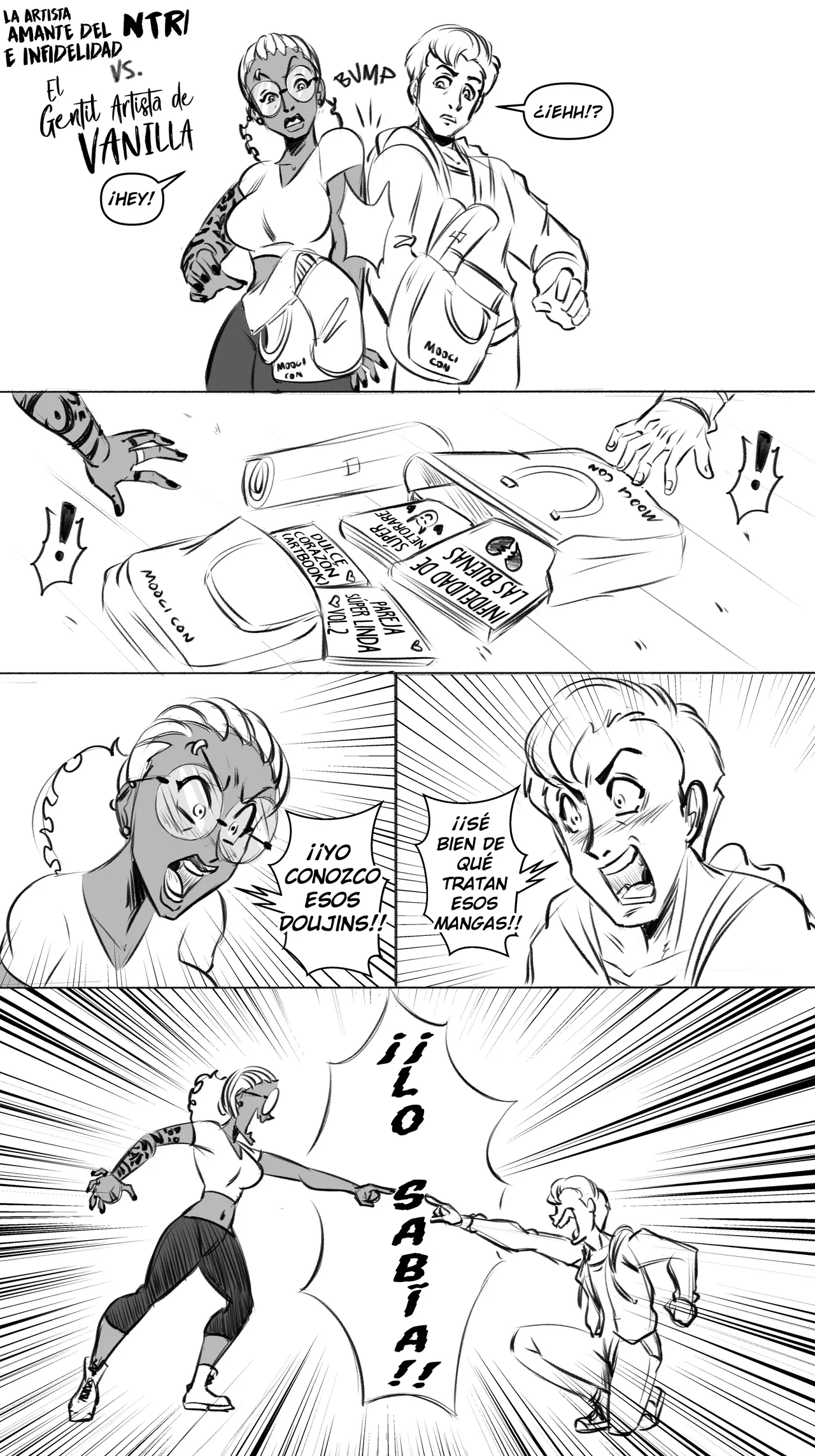La Artista NTR Vs. el Artista Vanilla page 6 full