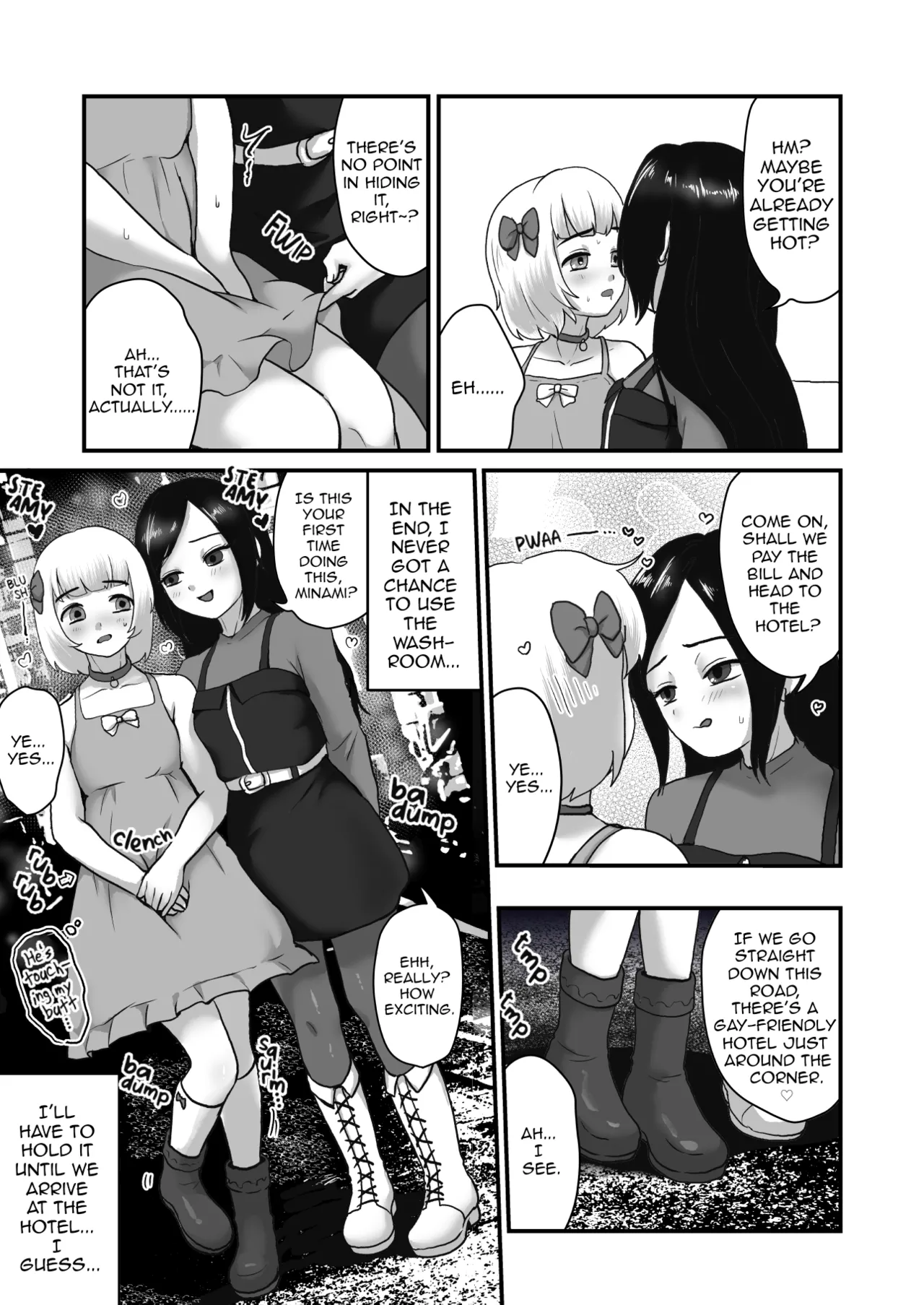 Tanpenshuu Omorashi suru Otokonoko | Femboys Wetting Themselves page 11 full