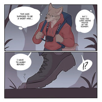 [Wolfanine] A Late Hike (OC) cover
