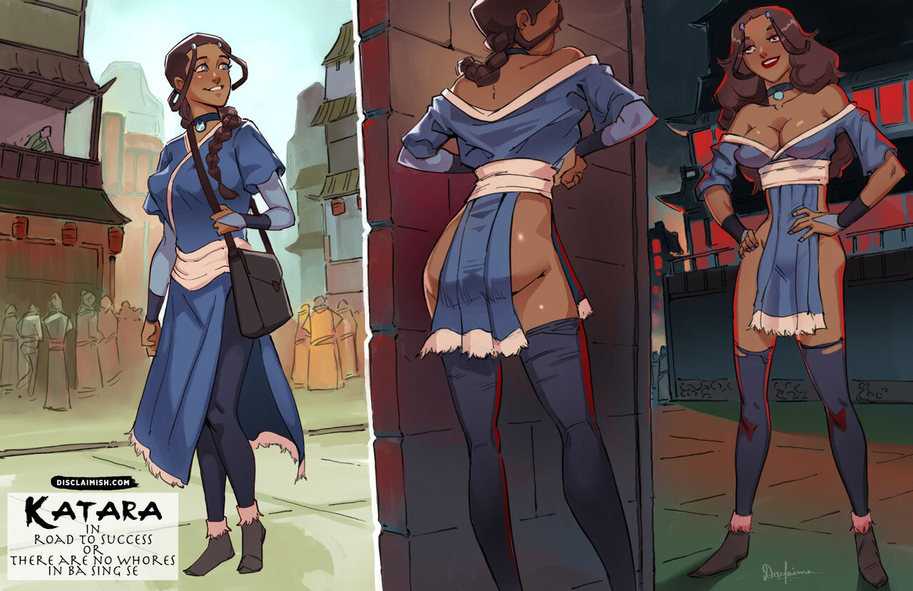 Avatar The Last Airbender - Katara in Road to Success -or- There Are Not Whores in Ba Sing Se page 1 full
