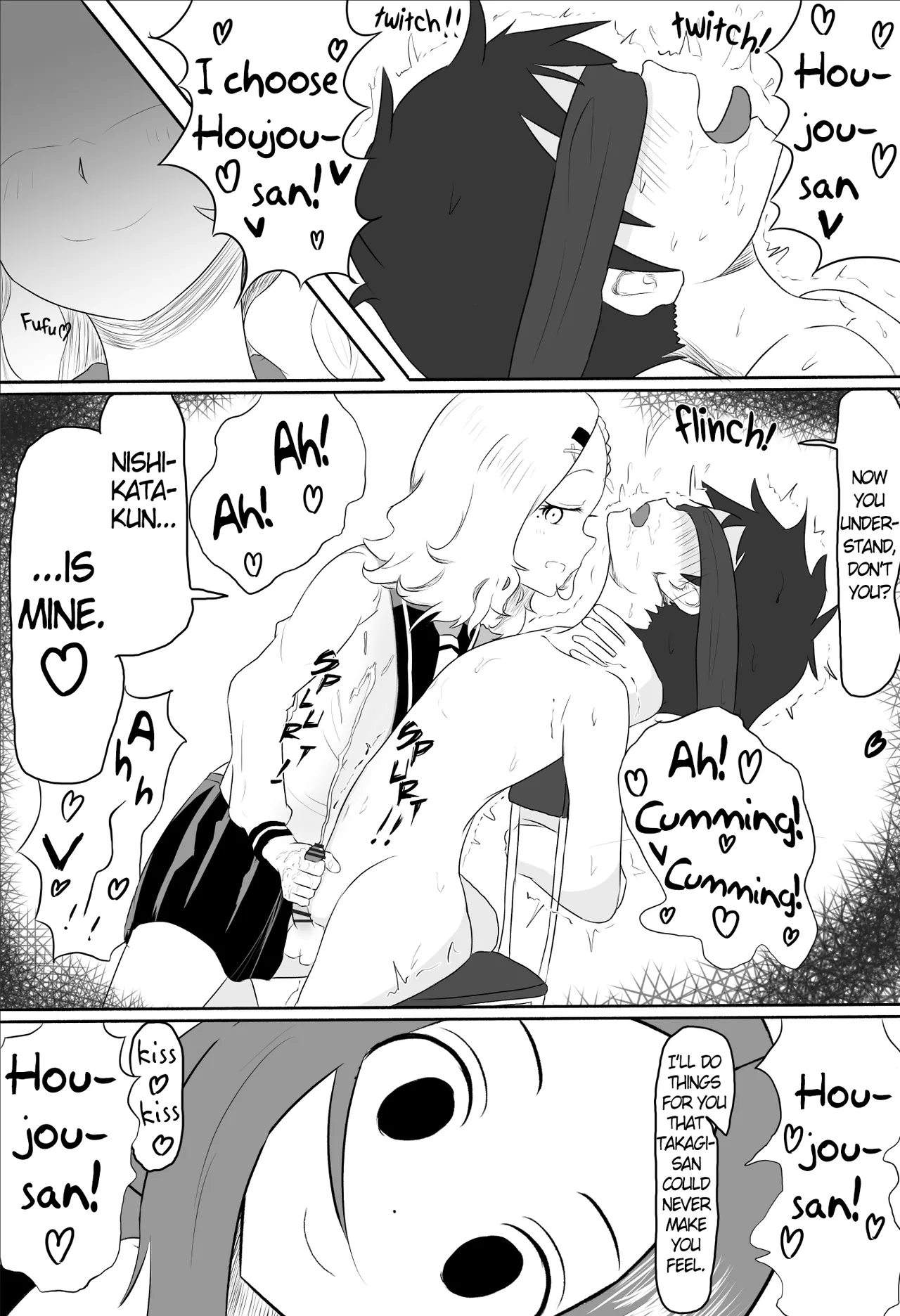 Houjou-san ni Nishikata o Netorareru Takagi-san page 3 full