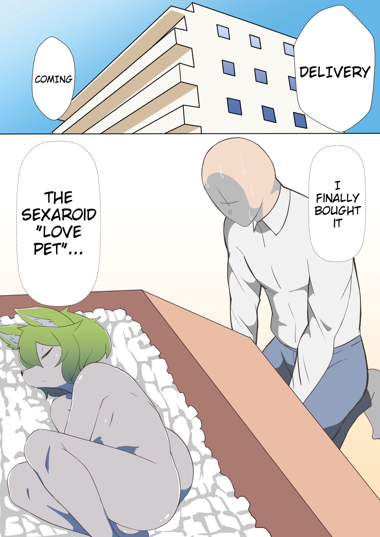 Osukemo♂ Sexaroid o Katta Hanashi | The Story of How I Bought a Oskemo♂ Sexaroid page 2 full
