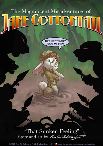 [Eric W. Schwartz] The Misadventures of Jane Cottontail: Chapter 1 - That Sunken Feeling cover