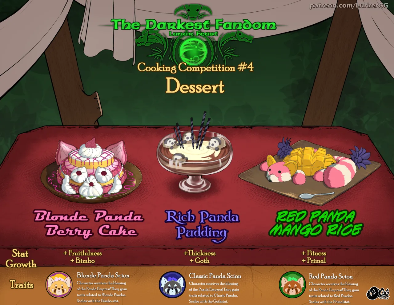 Darkest Fandom Lunar Feast, Growth Adventure page 11 full