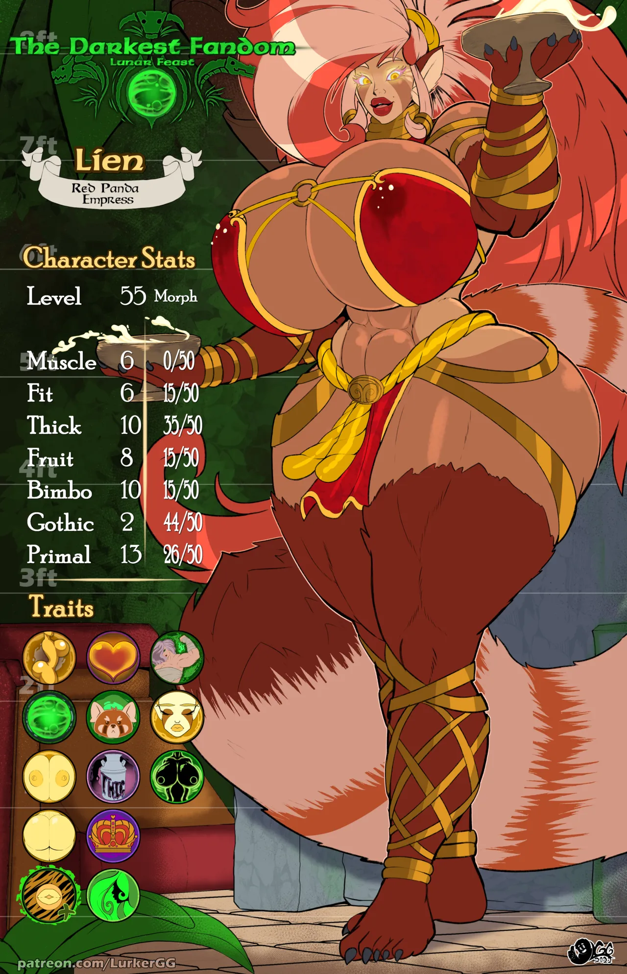 Darkest Fandom Lunar Feast, Growth Adventure page 12 full