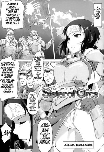 [Arakure] Sœur des Orcs (Kegareta Seishi de Shikyuu ga Panpan!) [French] cover