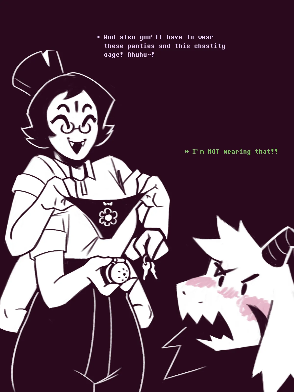 Asriel Dreemur Maid + Extras page 11 full