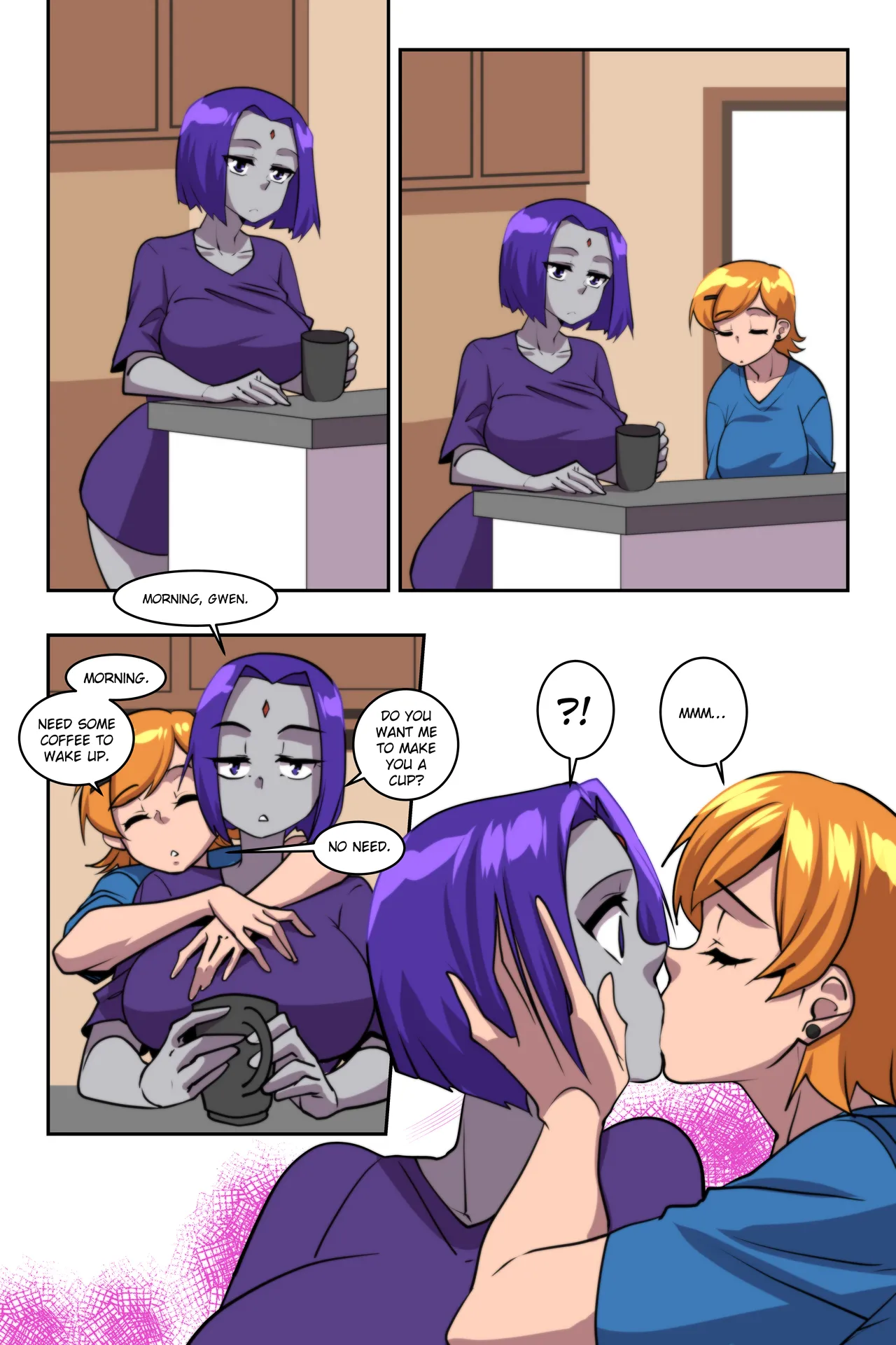 Raven and Gwen's Magical Adventures 1-8 page 2 full