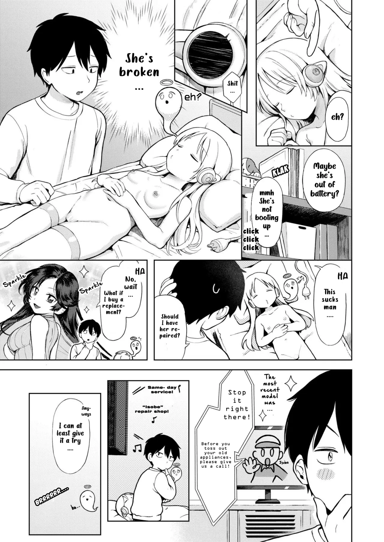 Bishoujo kaden dachimakura | Beautiful home appliance Dachimakura page 11 full