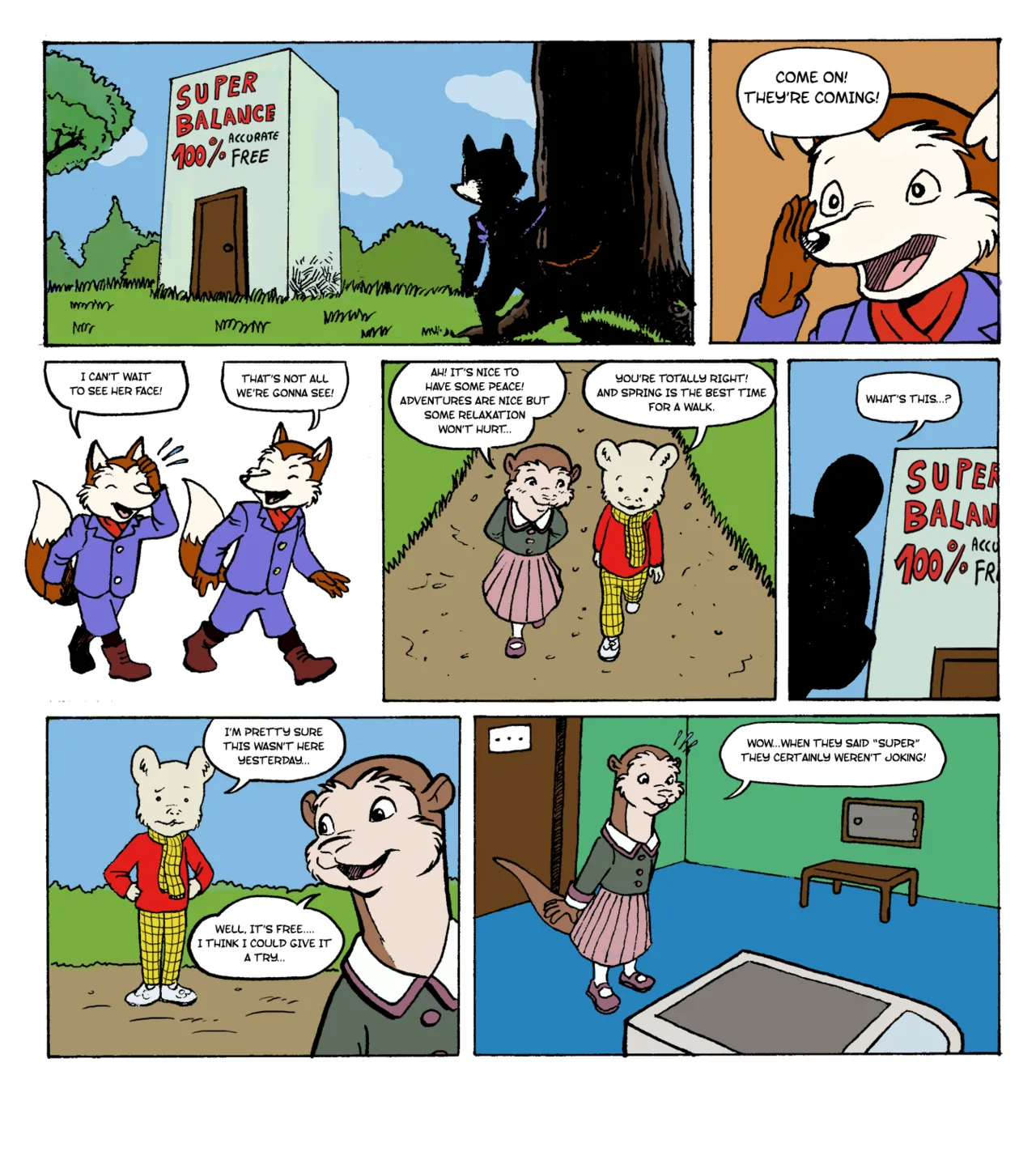 Tickling Ottoline page 1 full