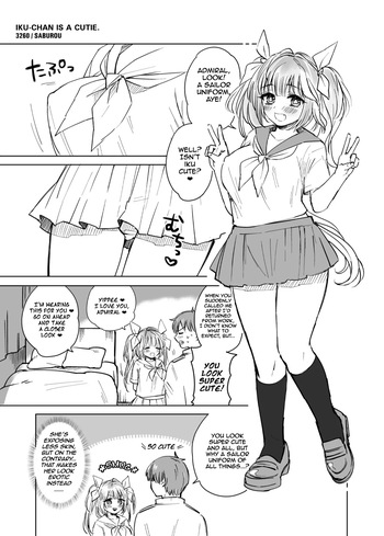 [3260 (Saburou)] 19-chan Kawaii. | Iku-chan is a Cutie. (Kantai Collection -KanColle-) [English] [Digital] cover