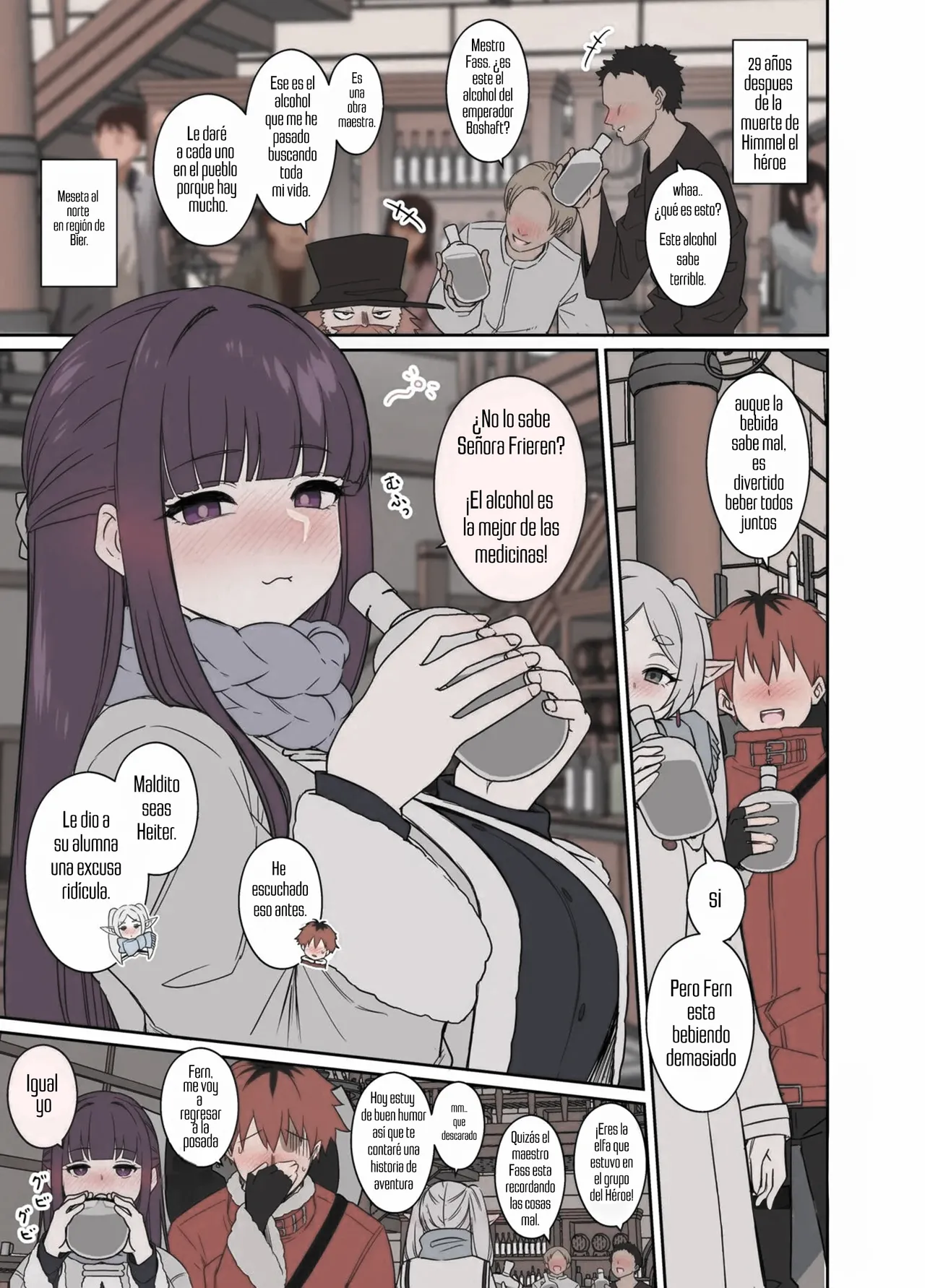 Frieren ni Warui Koto o Suru Hanashi "Zenpen" | Una historia sobre hacerle cositas malas a Frieren 【Primera parte】 page 3 full