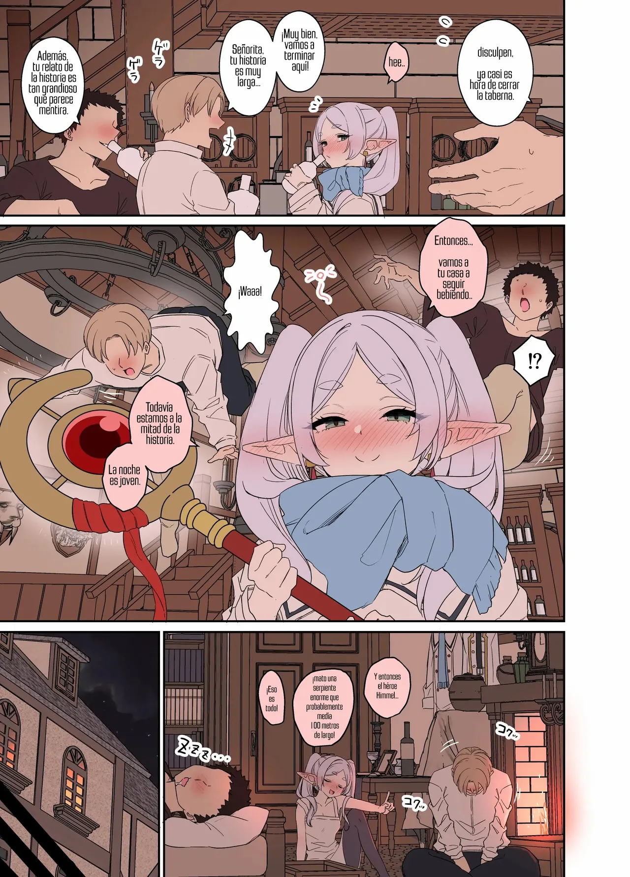 Frieren ni Warui Koto o Suru Hanashi "Zenpen" | Una historia sobre hacerle cositas malas a Frieren 【Primera parte】 page 4 full