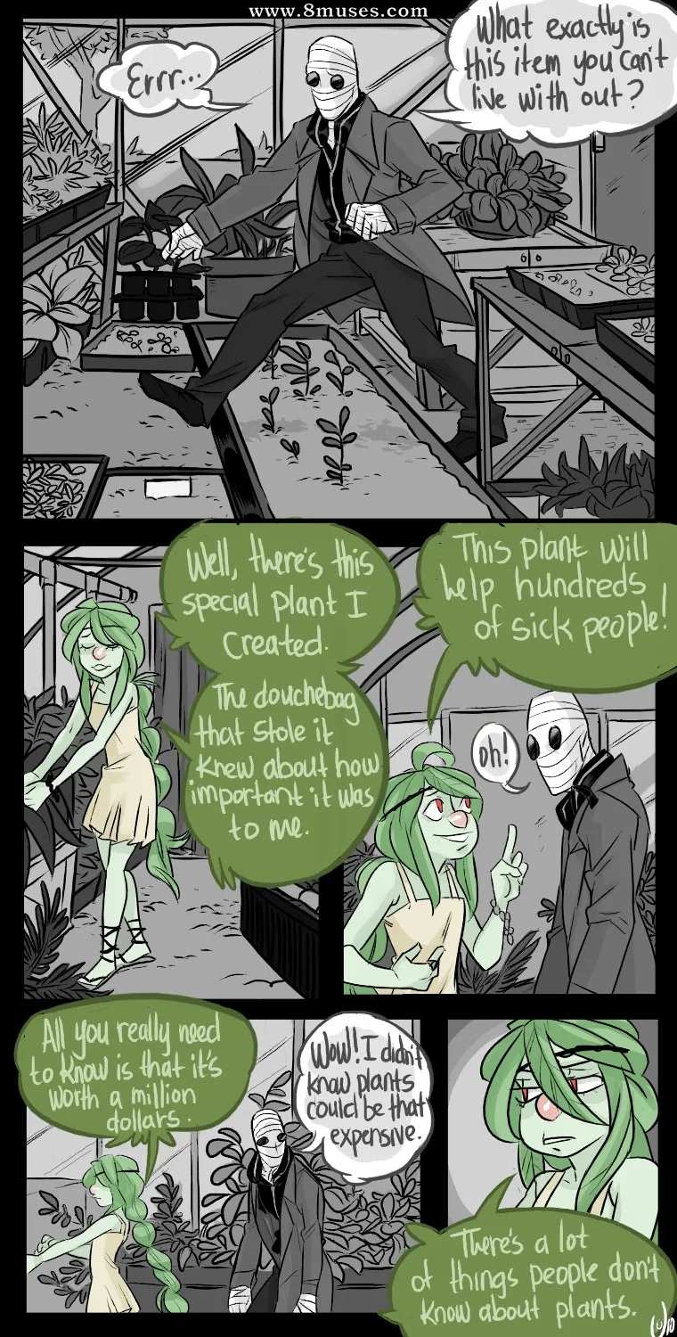Mr Invisible Side Story : The Nymph page 8 full