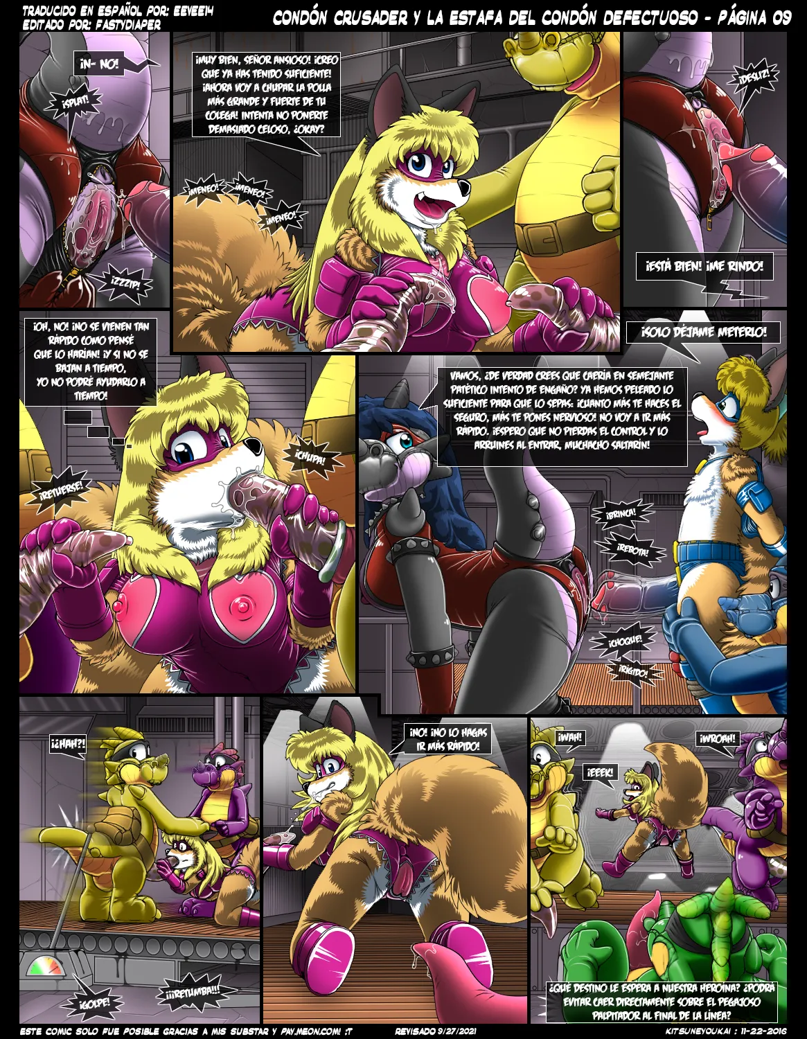 Condon Crusader Vol 1 - y La Estafa del Condon Defectuoso page 9 full