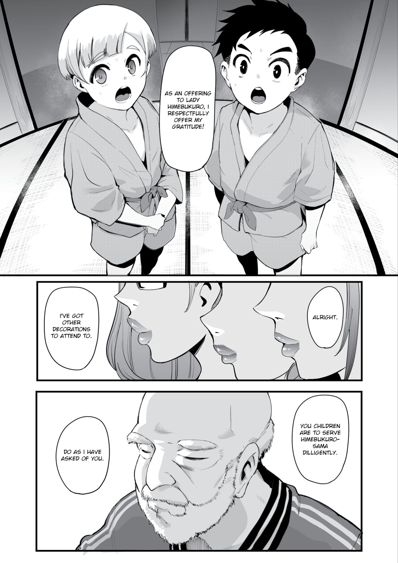 Himebukuro-Sama | At the Village's Mysterious Festival, We Were Turned Into Ejaculation Dolls Just To Impregnate the Onee-sans page 9 full