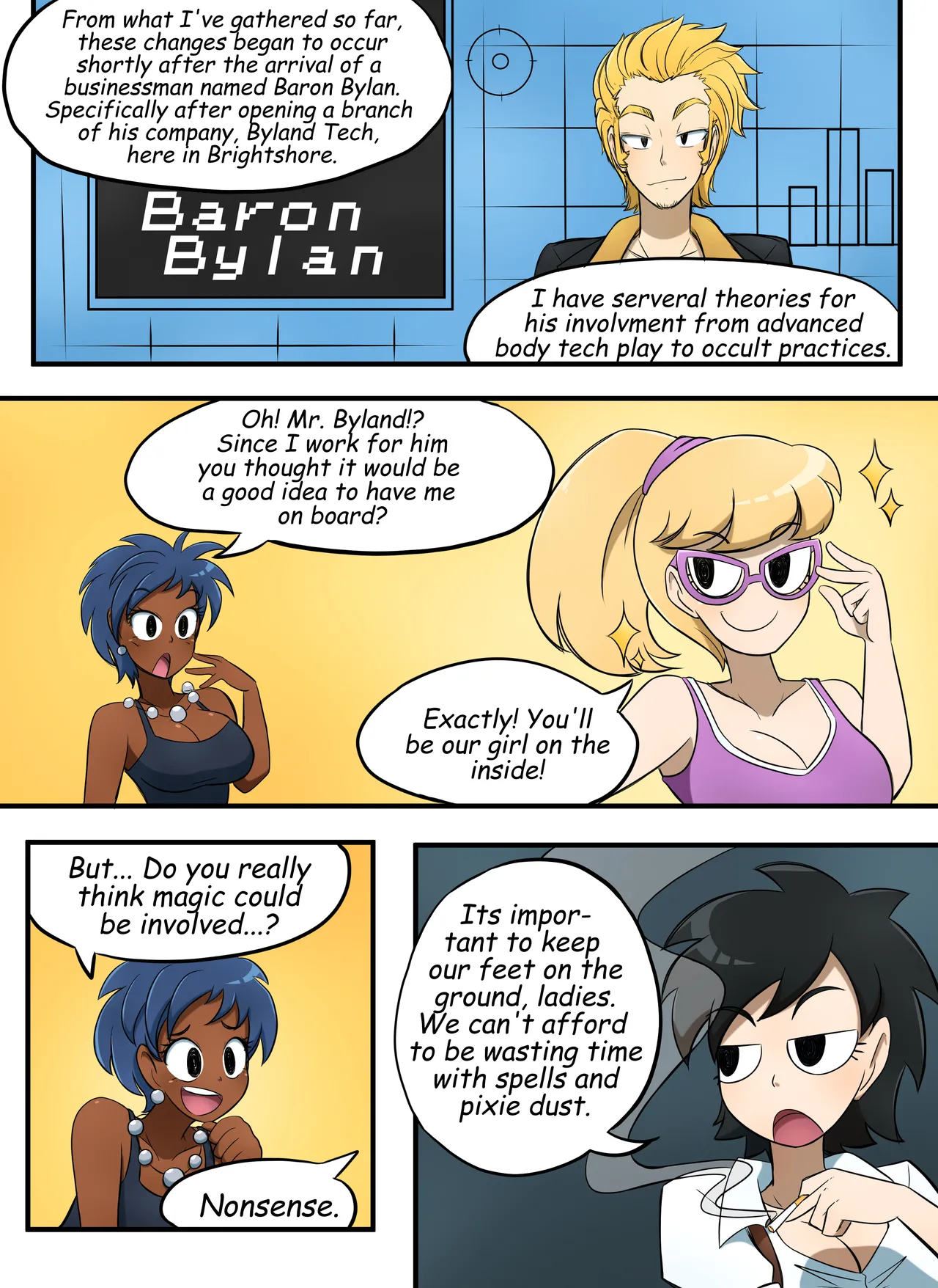 The Secret of Brightshore page 11 full