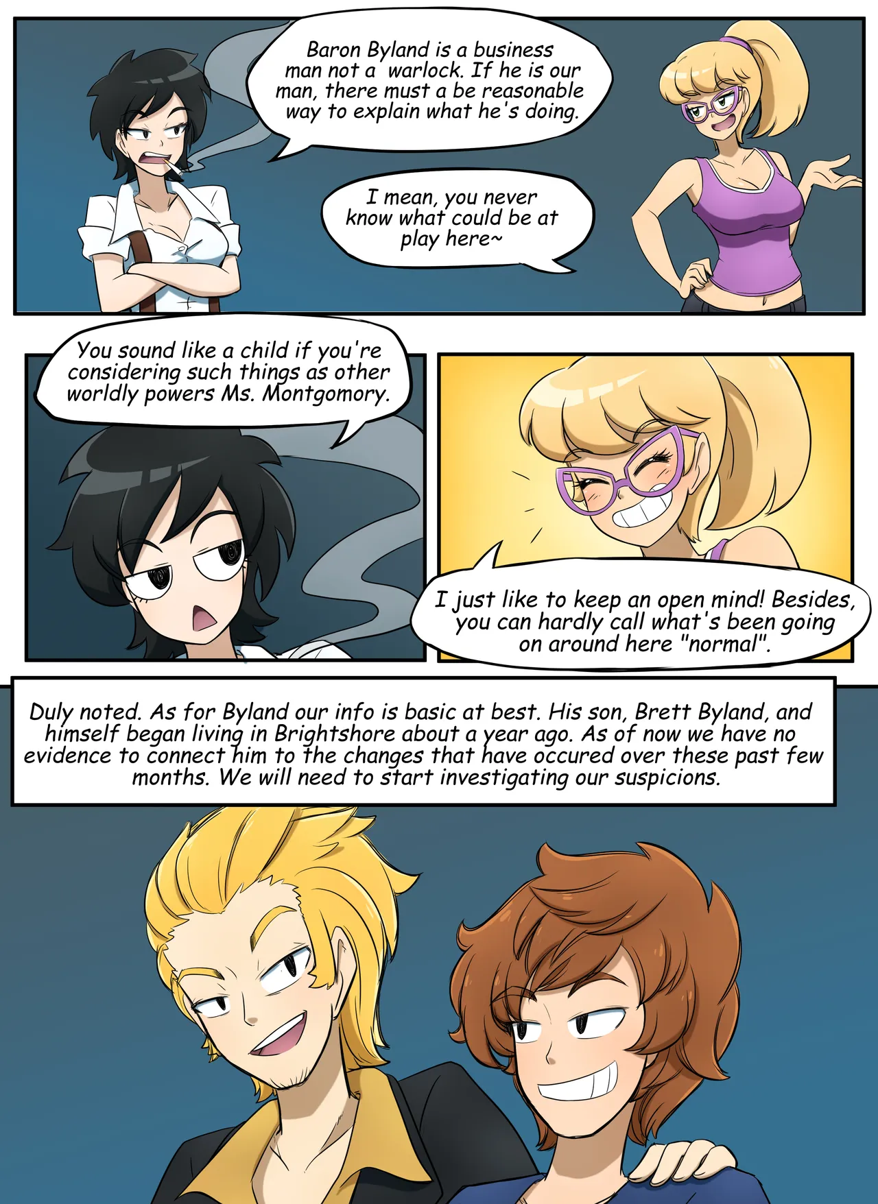 The Secret of Brightshore page 12 full
