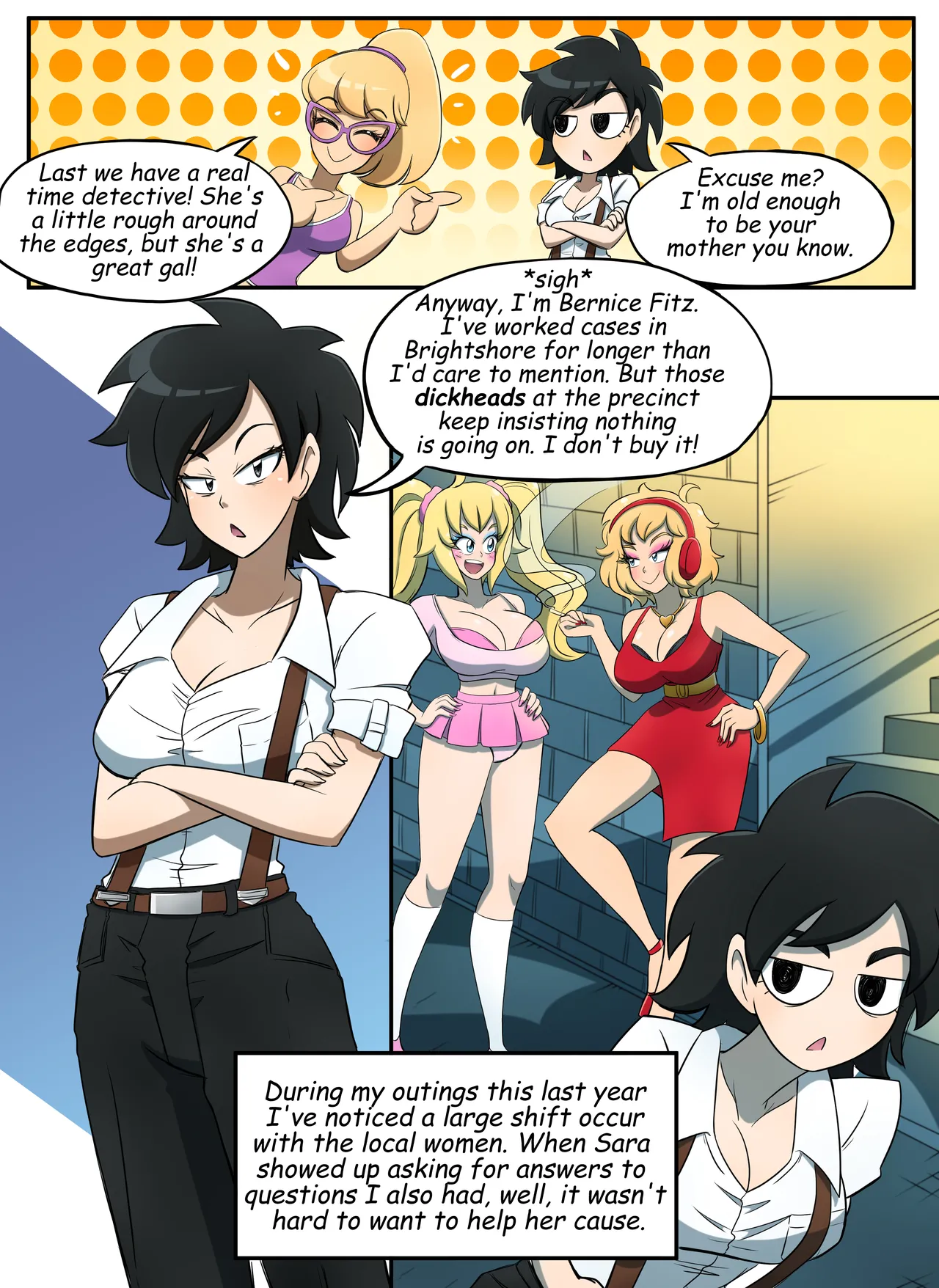 The Secret of Brightshore page 8 full