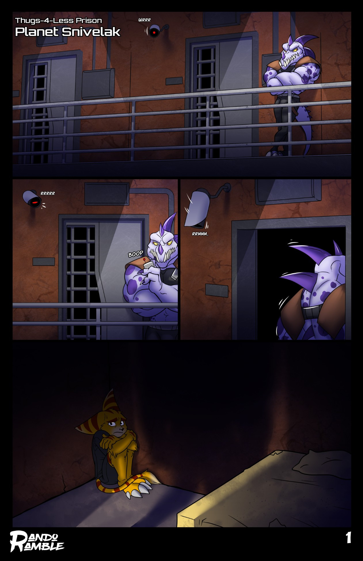 Untitled Commission Comic page 1 full