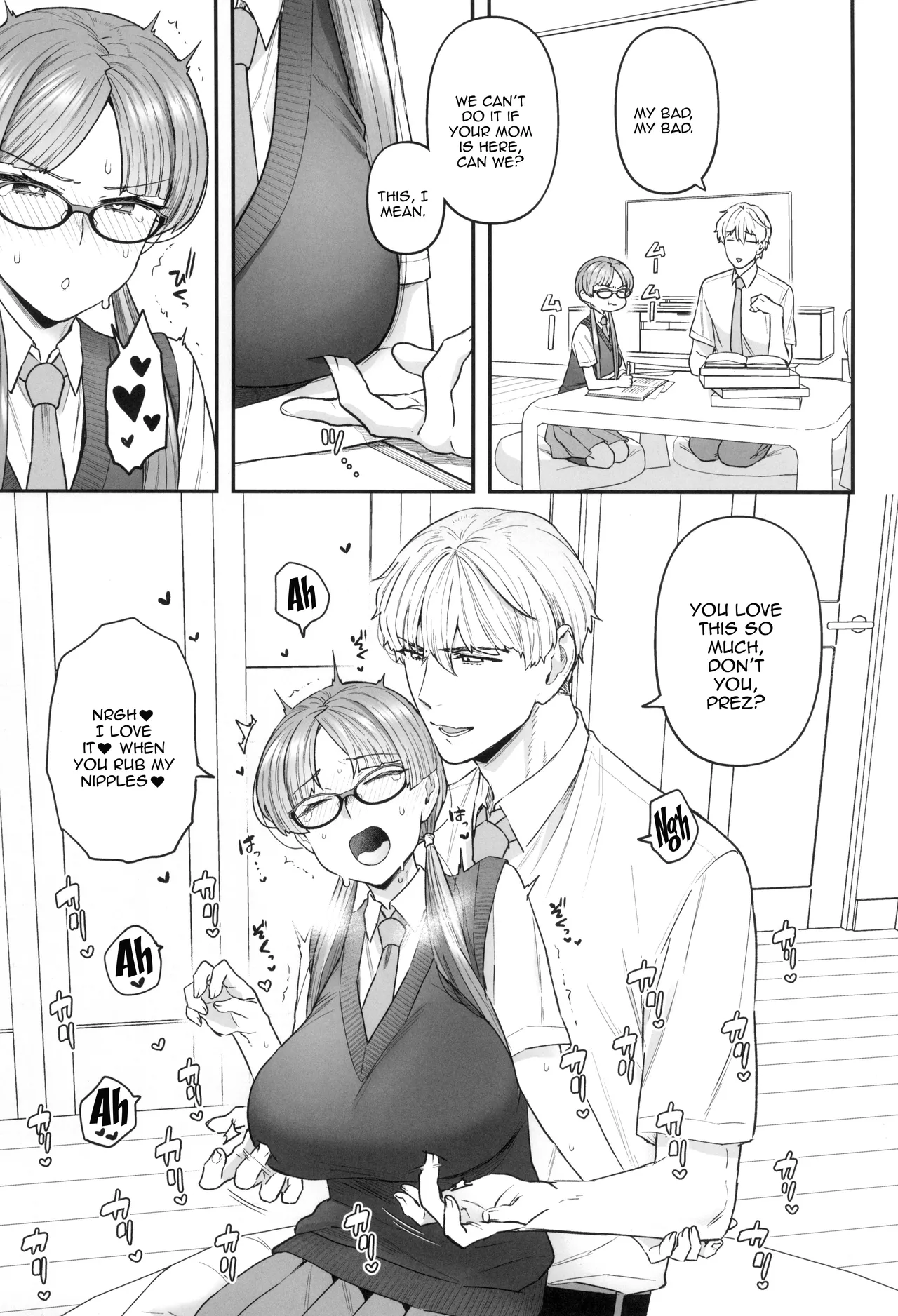 Iinchou to Mitsuda-kun | The Prez And Mitsuda-kun page 7 full