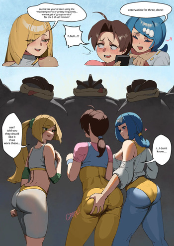 [wjs07] 3 pokemoms get machamp services (Pokemon) cover