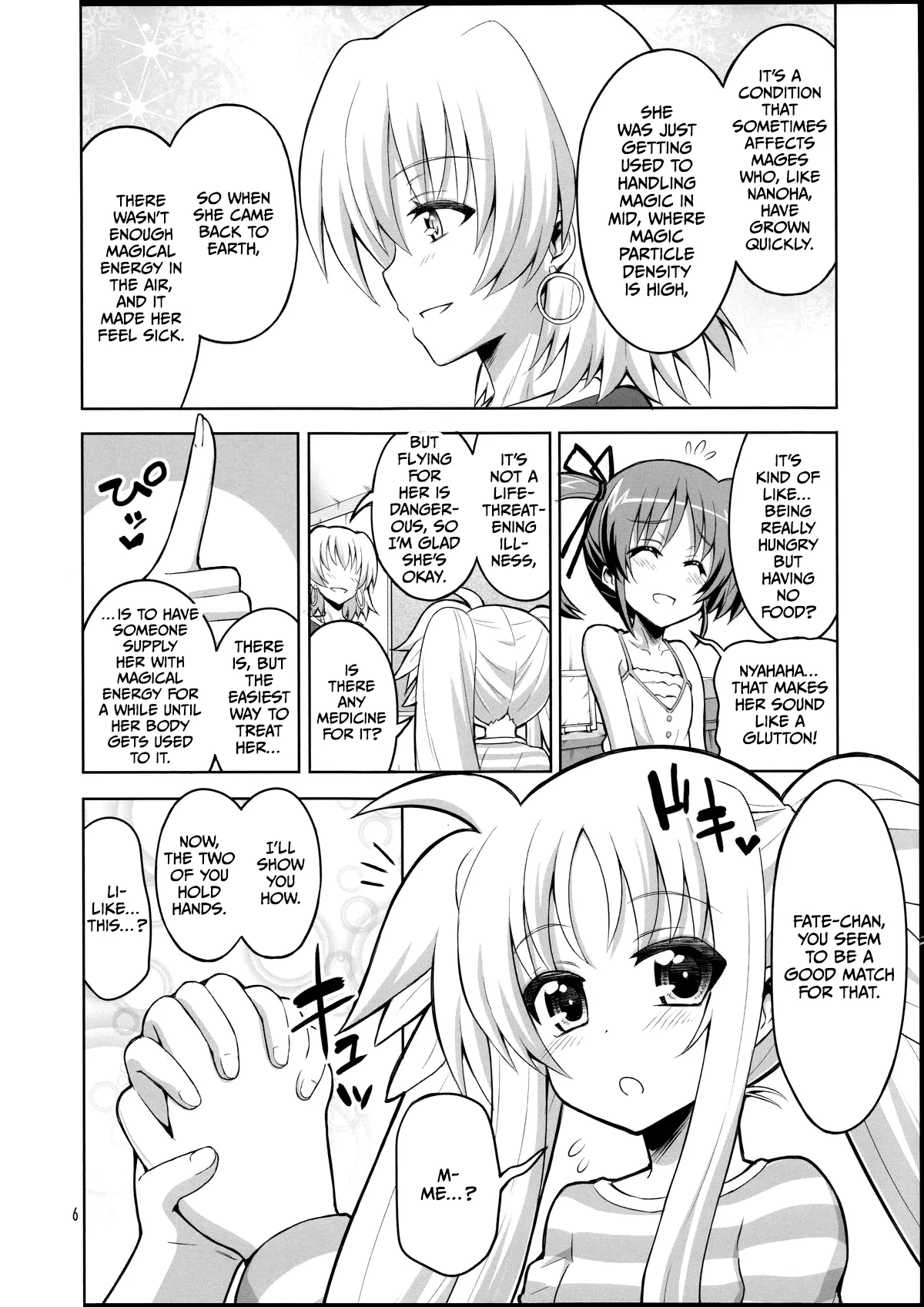 Fate-chan ga Suki sugite Okashiku nacchau!...... Nano | I love Fate-chan so much it's driving me crazy! page 5 full