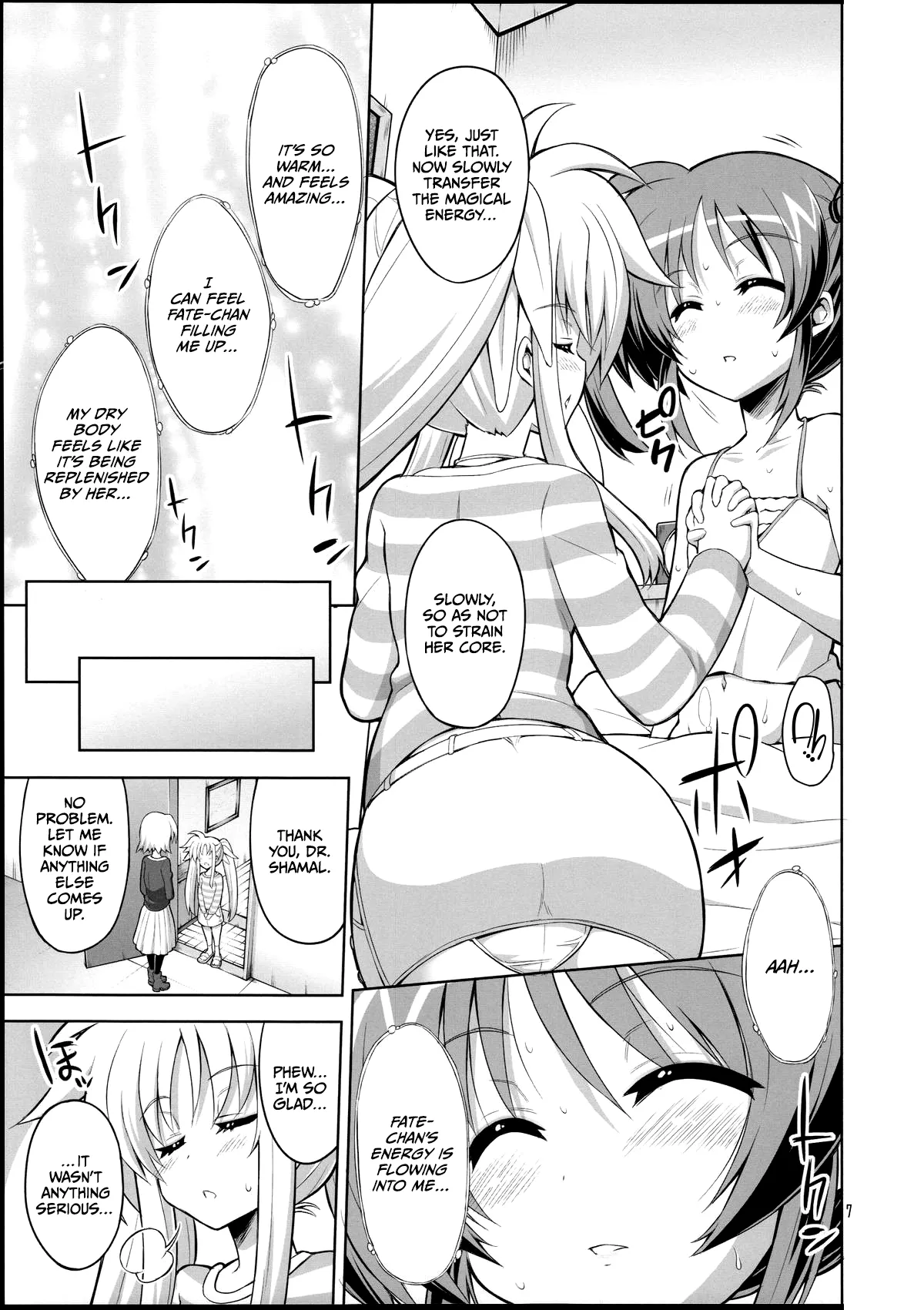Fate-chan ga Suki sugite Okashiku nacchau!...... Nano | I love Fate-chan so much it's driving me crazy! page 6 full