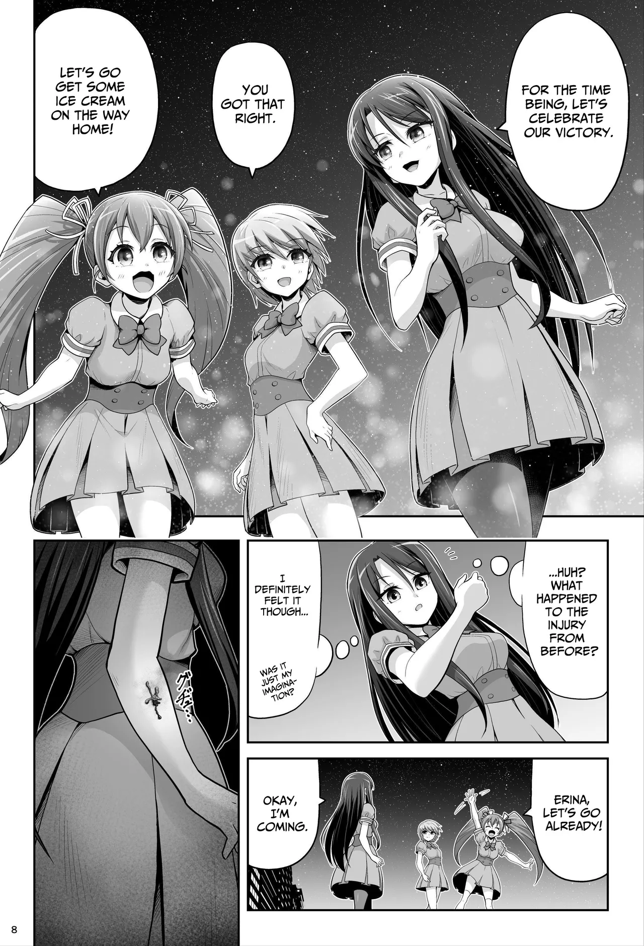 Magical Girls Shine Hearts - Episode 1 Erina Saijo page 9 full