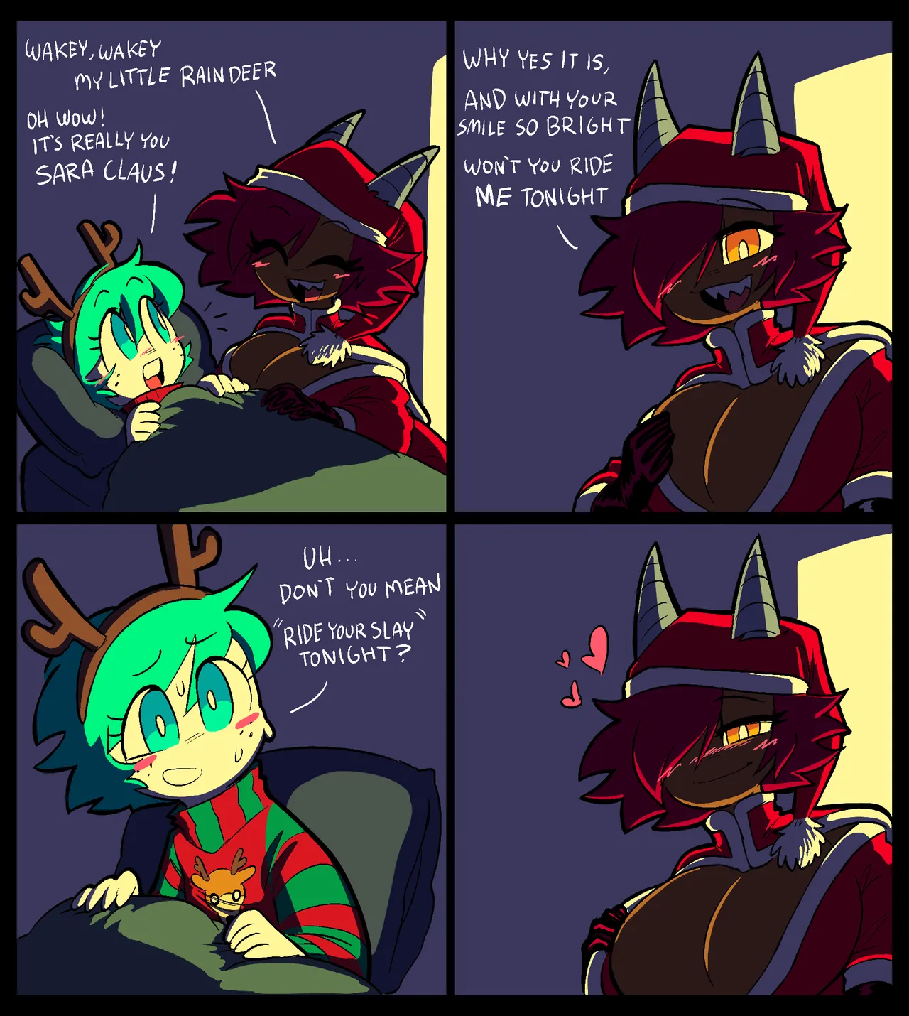 A lil Christmas comic page 1 full