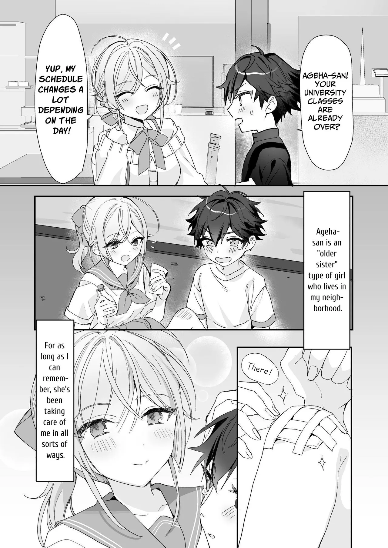 Josou Shounen to Ama Seme Onee-san | Crossdressing Guy and Sweetly Aggressive Woman page 3 full