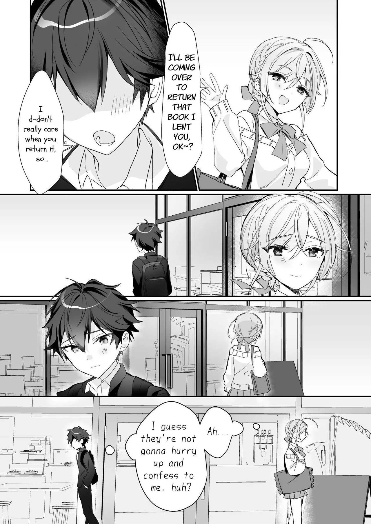 Josou Shounen to Ama Seme Onee-san | Crossdressing Guy and Sweetly Aggressive Woman page 4 full