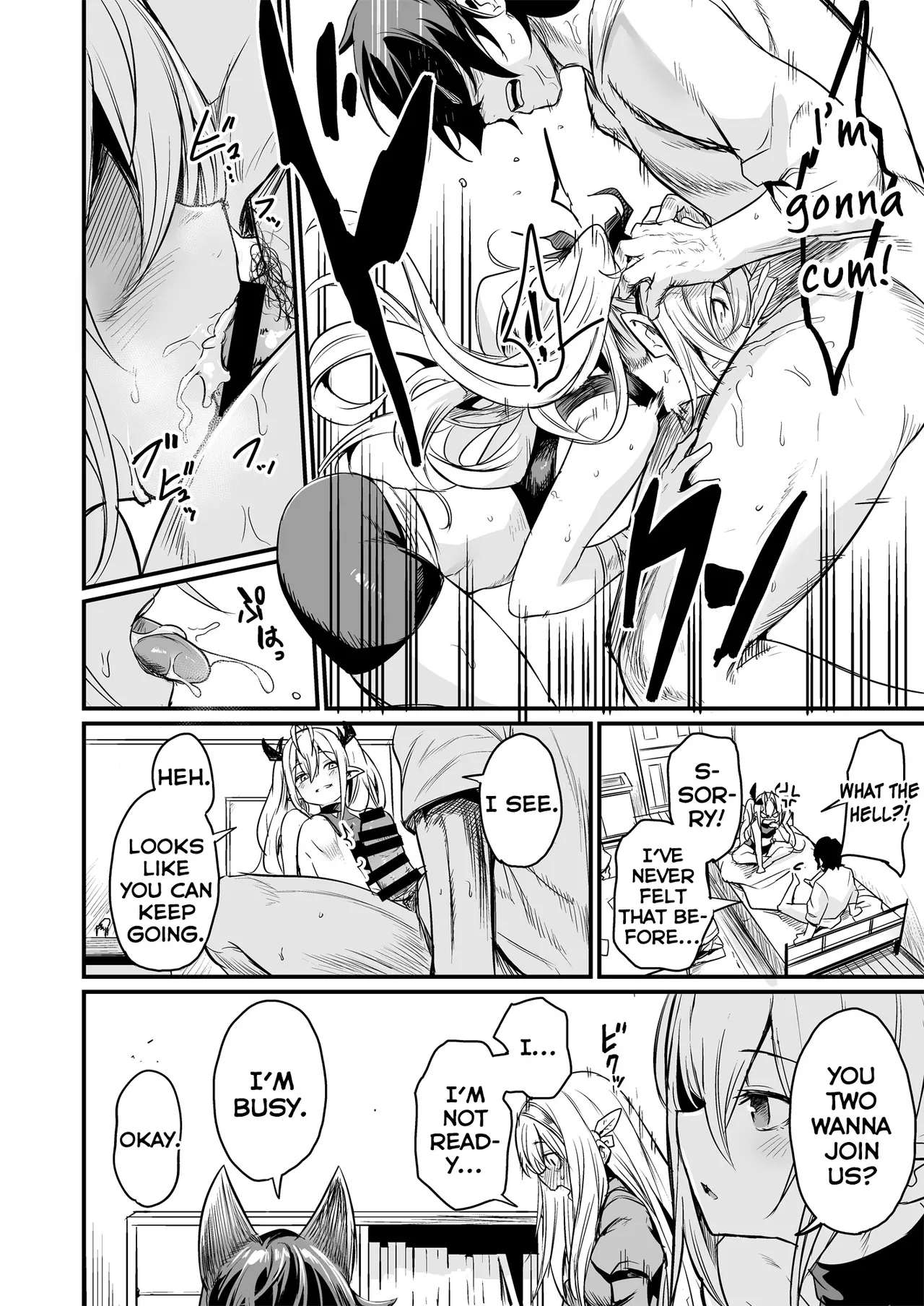 Isekai kara Kimashita. | They Came From a Different World page 12 full