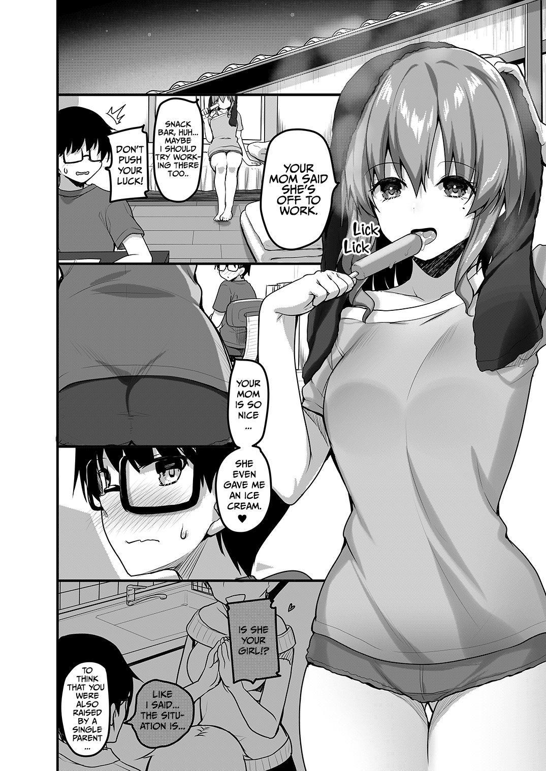 Futari no Ouchi Iede Musume to Doutei-kun no Torokeru Natsu | The Melty Summer of a Runaway Gal and a Virgin Guy page 11 full