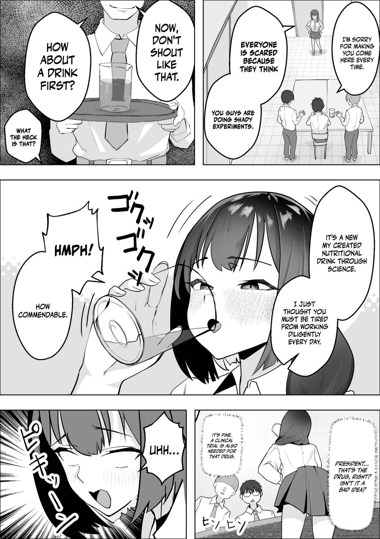 Saiminyaku -Shojo no Fuuki Iin o Yaritai Houdai | Hypnosis Drug -Doing As You Please With The Virgin Disciplinary Committee Member- page 5 full