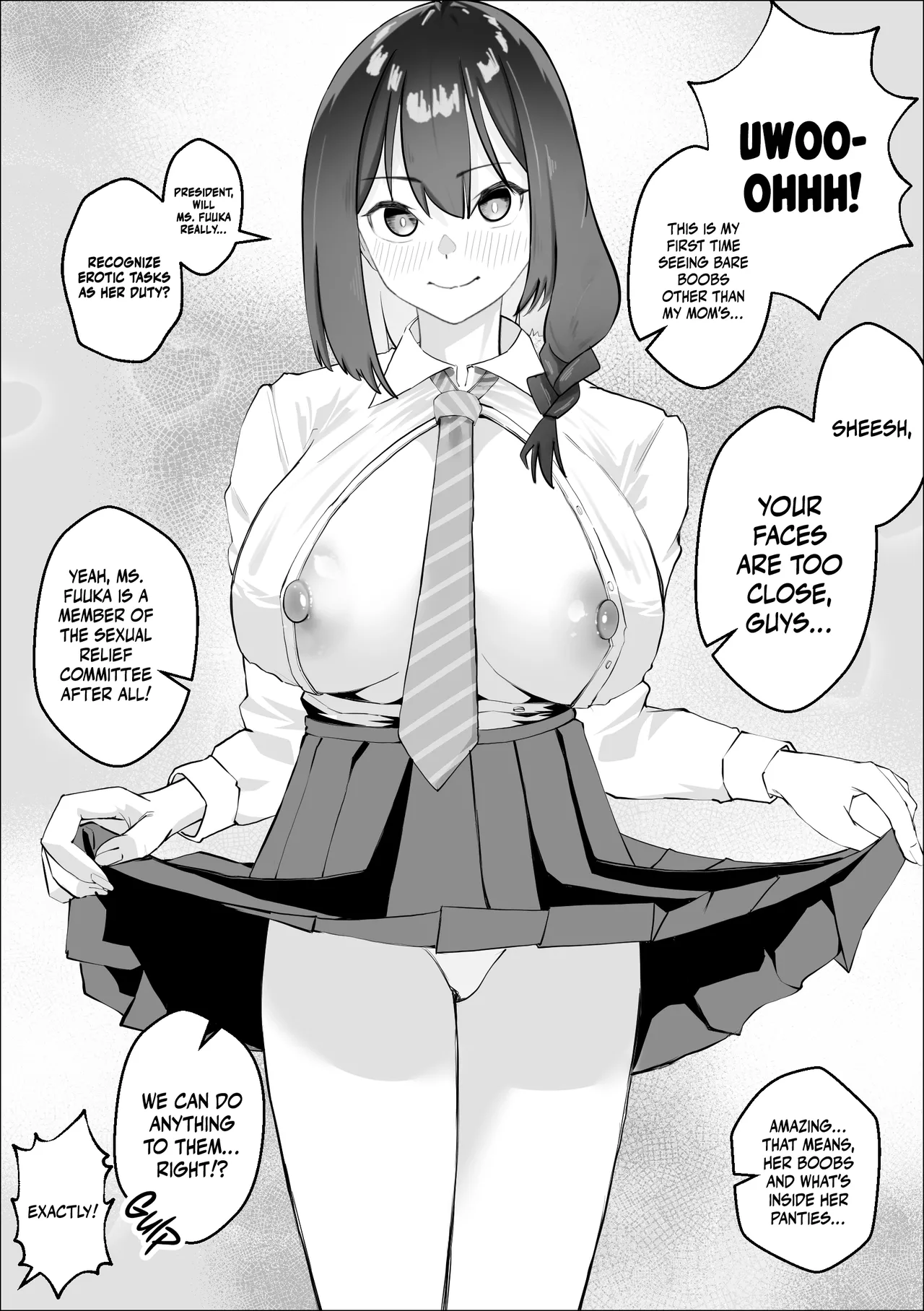 Saiminyaku -Shojo no Fuuki Iin o Yaritai Houdai | Hypnosis Drug -Doing As You Please With The Virgin Disciplinary Committee Member- page 7 full