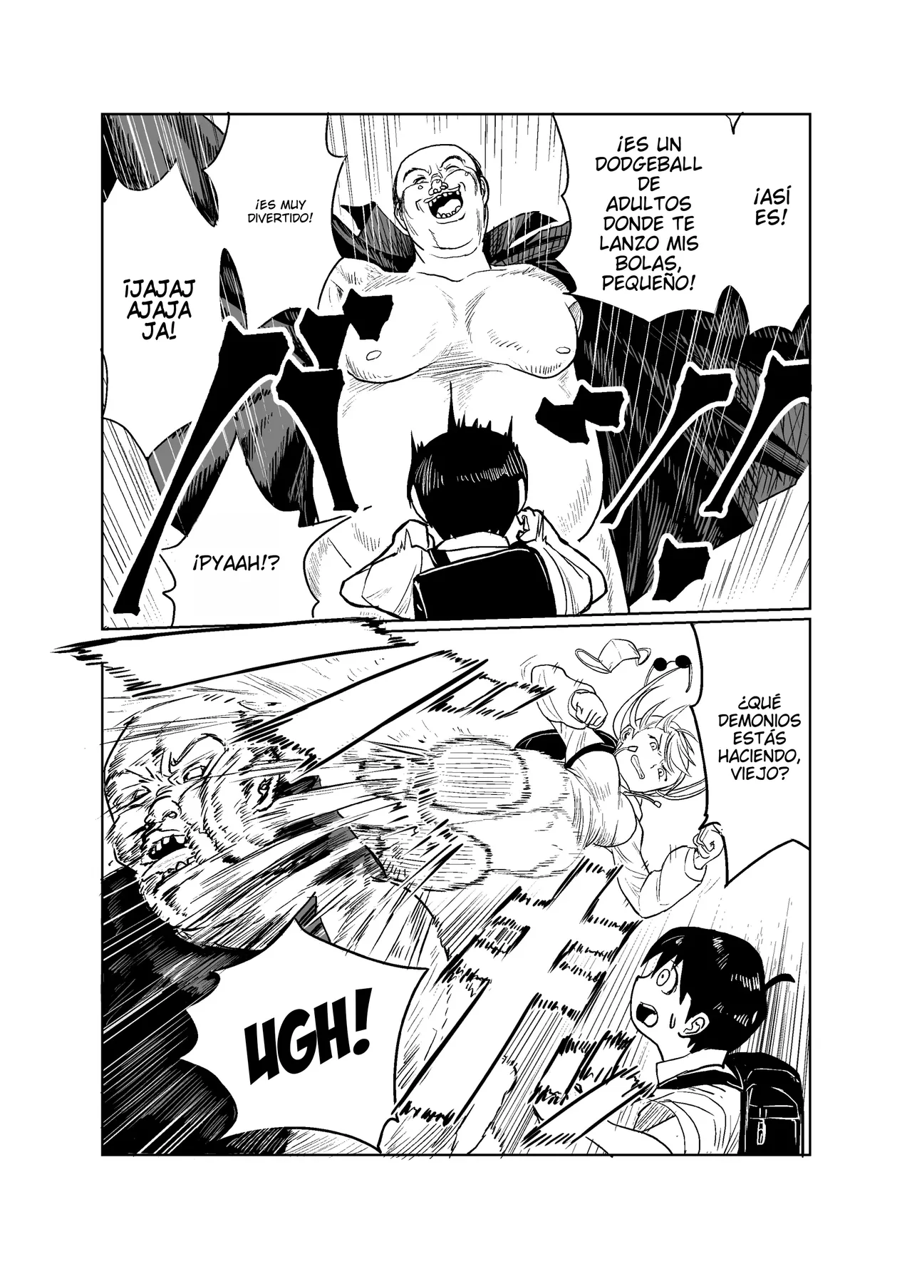 Un chico joven y una chica Acosadora page 4 full