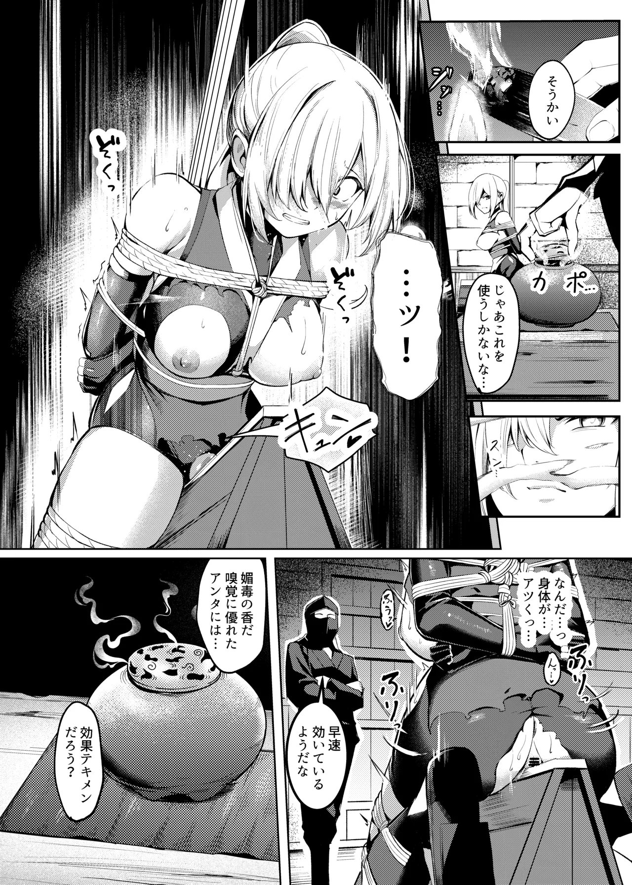 Shirabe ◯ yín Roku ~ Kunoichi Natsume No Junan ~ page 11 full