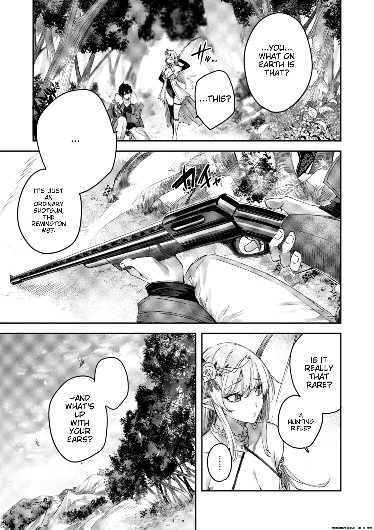 Dokushin Hunter no Deai wa Elf no Mori de | The Single Hunter Meets Girl in The Elven Forest page 12 full