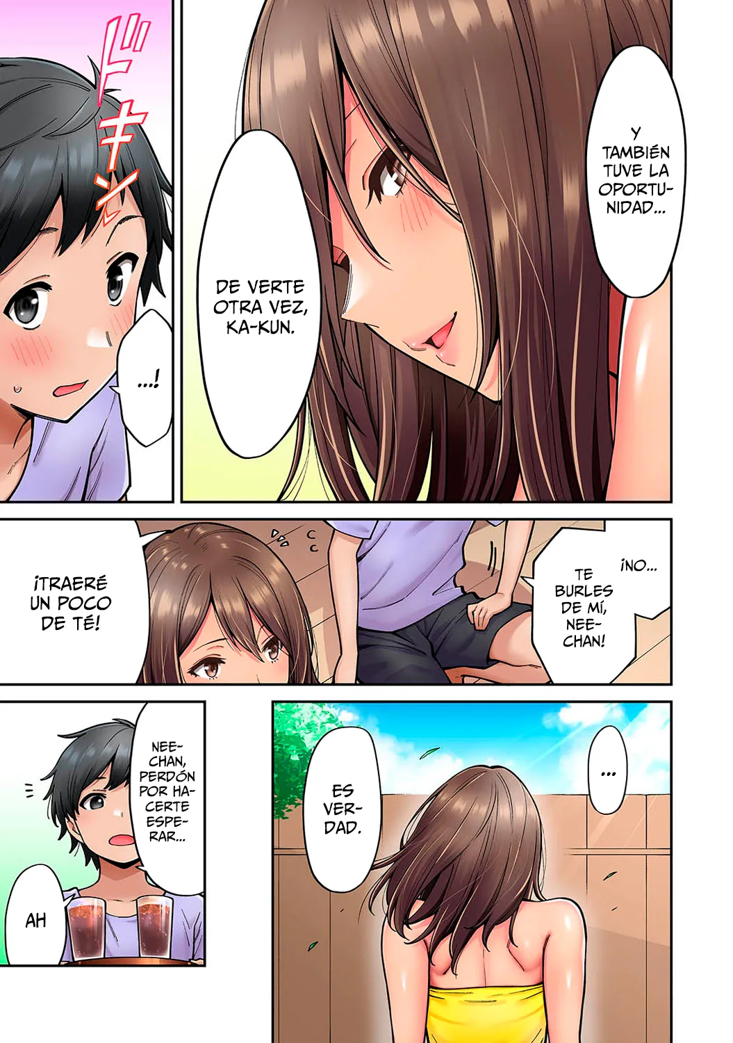 Akogare no Nee-chan ga Gal ni Natte Kaette Kita Natsuyasumi Ch. 6 page 4 full