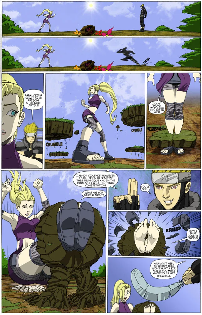 Sektujai - Ino feet tickle page 2 full