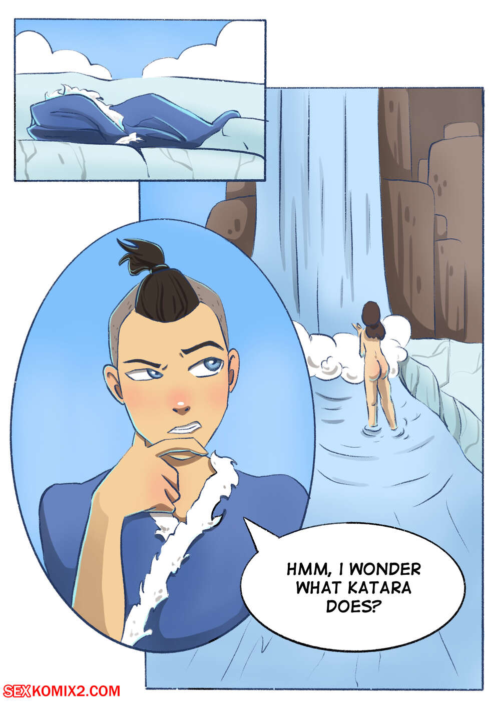 Avatar. Katara and Sokka. AliceDA for sexkomix2.com page 3 full